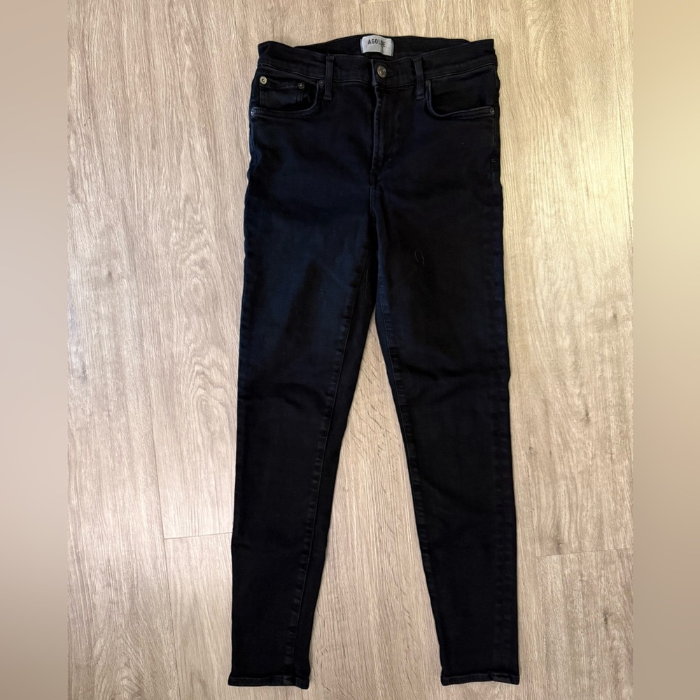 Agolde Black Skinny Jeans